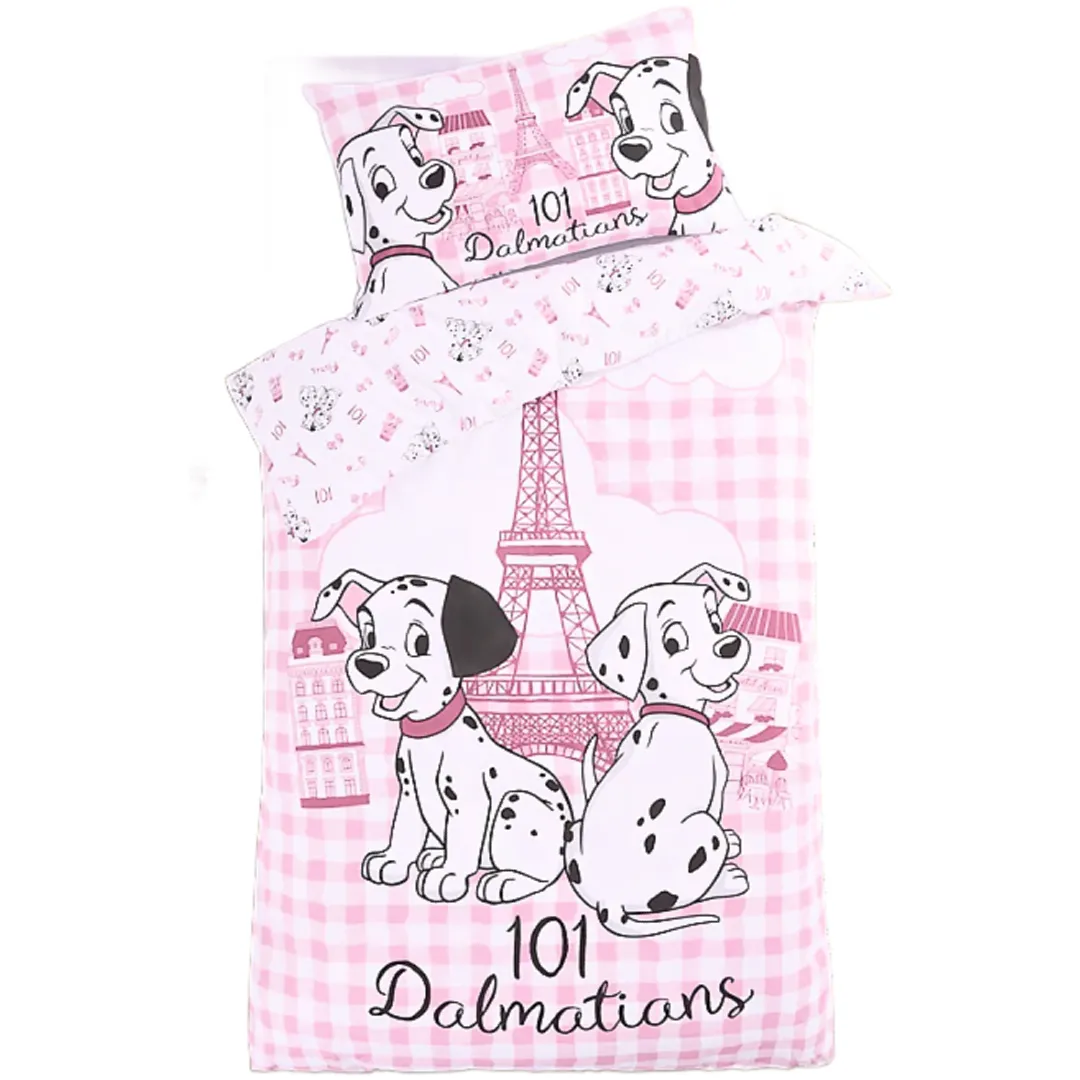 101 DALMATIANS Single Bed Quilt Cover Set - Paris
