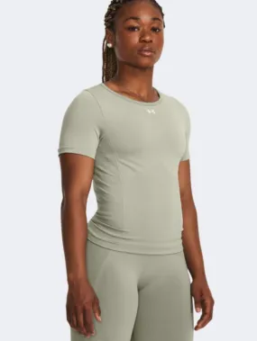 1379149-504 Ua Train Seamless Ss Grove Green White
