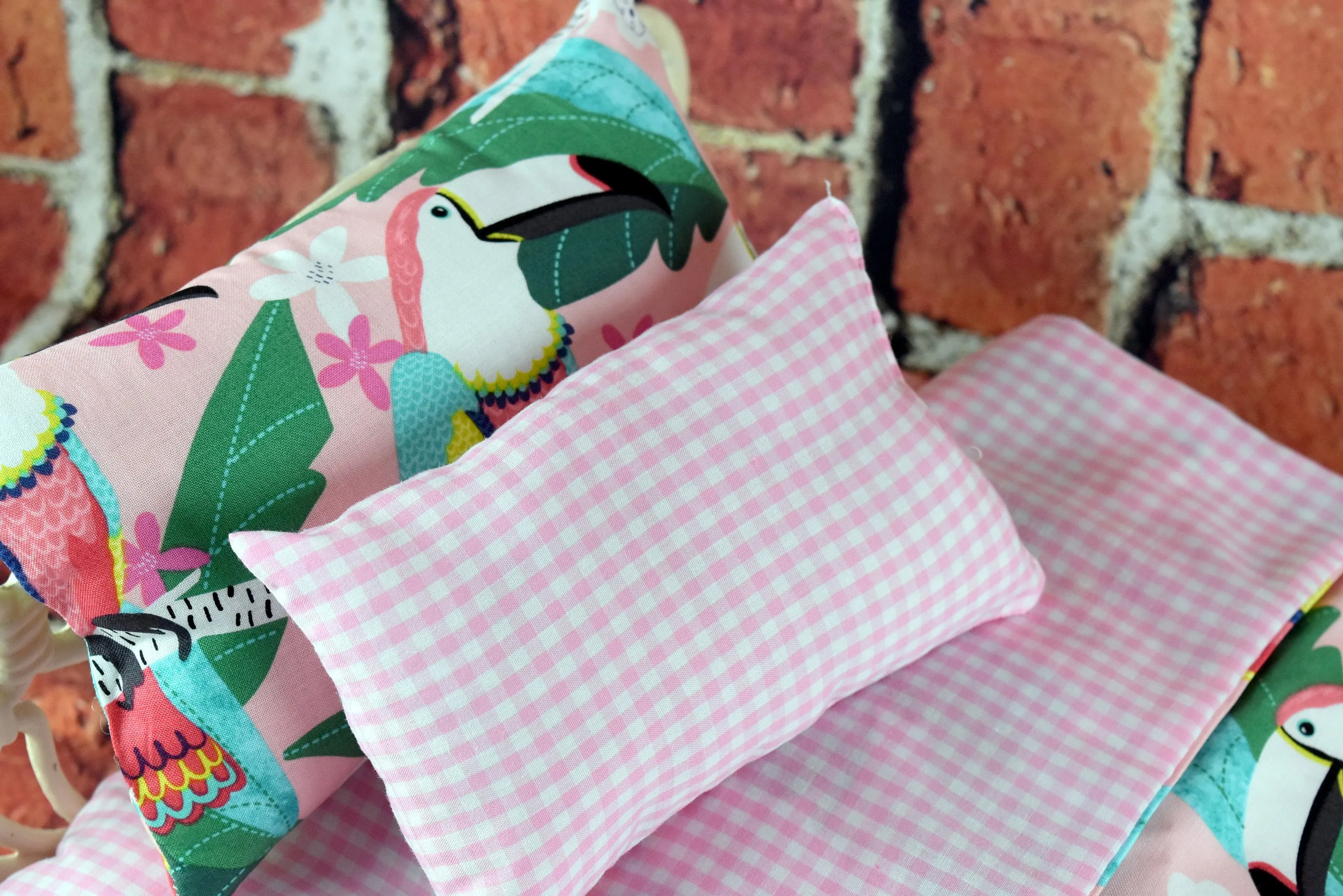 18 inch Doll Bedding - Pink Mattress and Bedding Set for 18-20 inch Dolls - Baby Doll Accessory