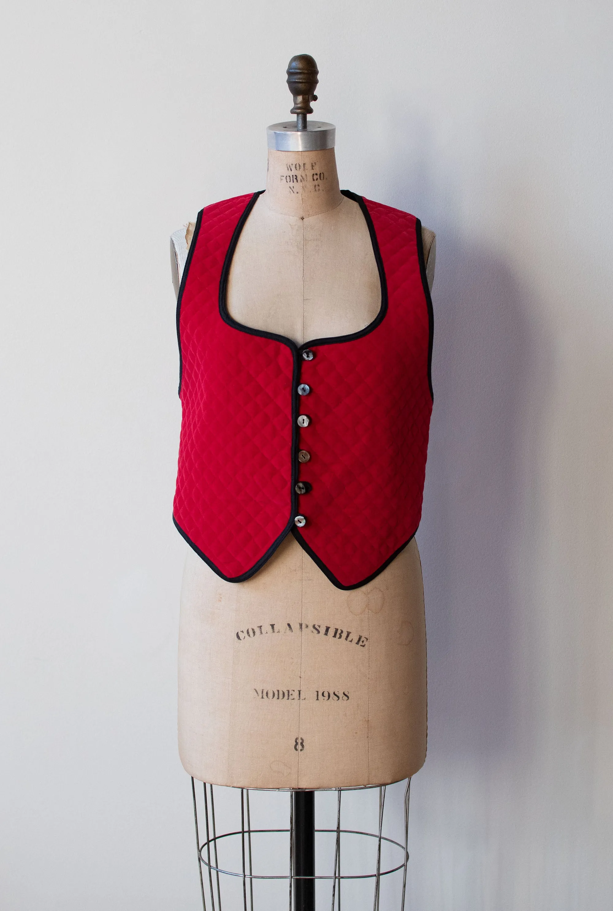 1990s Quilted Vest | Jan Barboglio