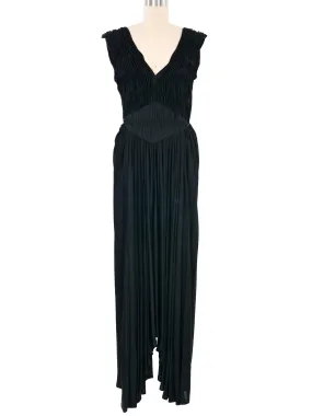 2005 Sophia Kokosalaki Gathered Jersey Gown