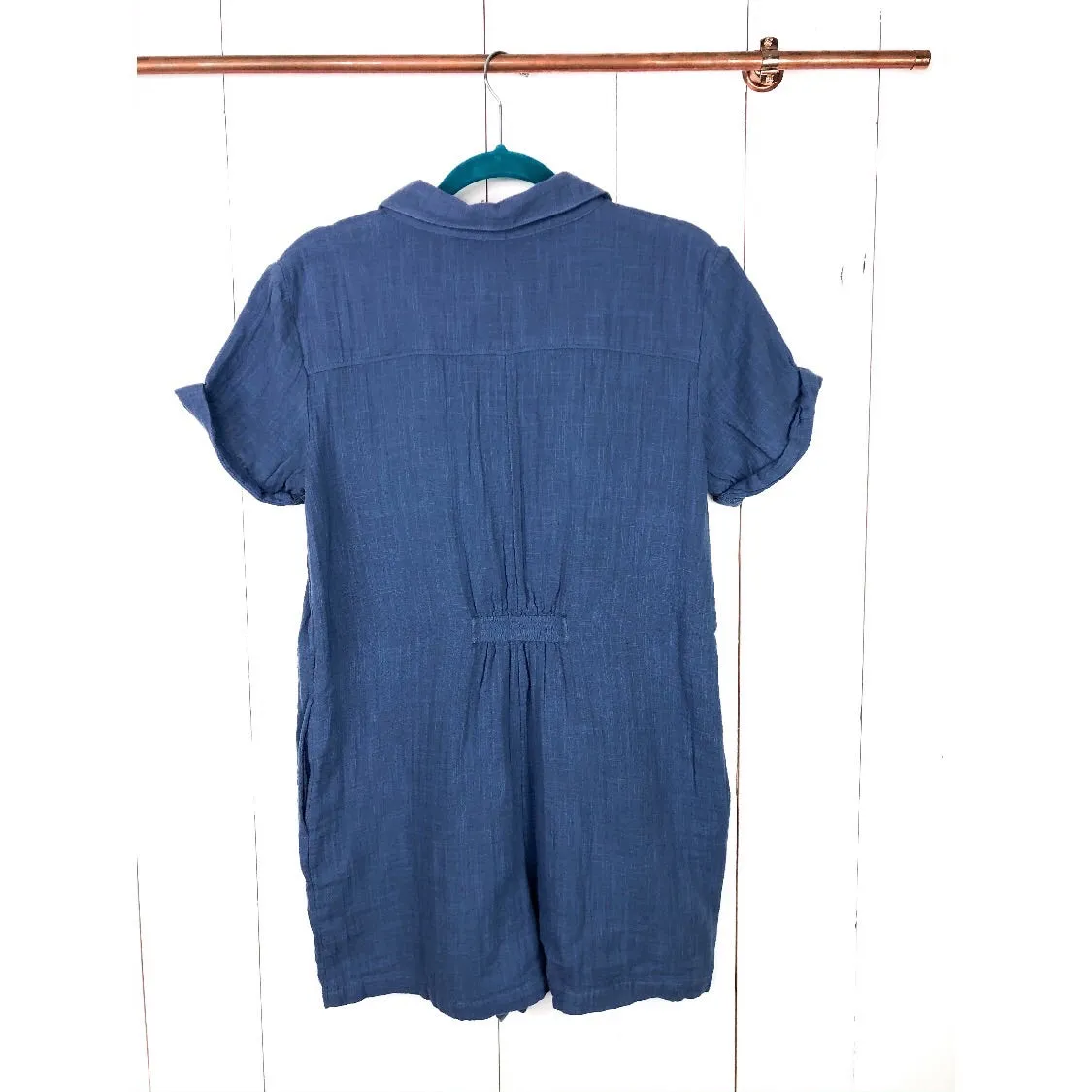 Aerie Chambray Romper NWT Small