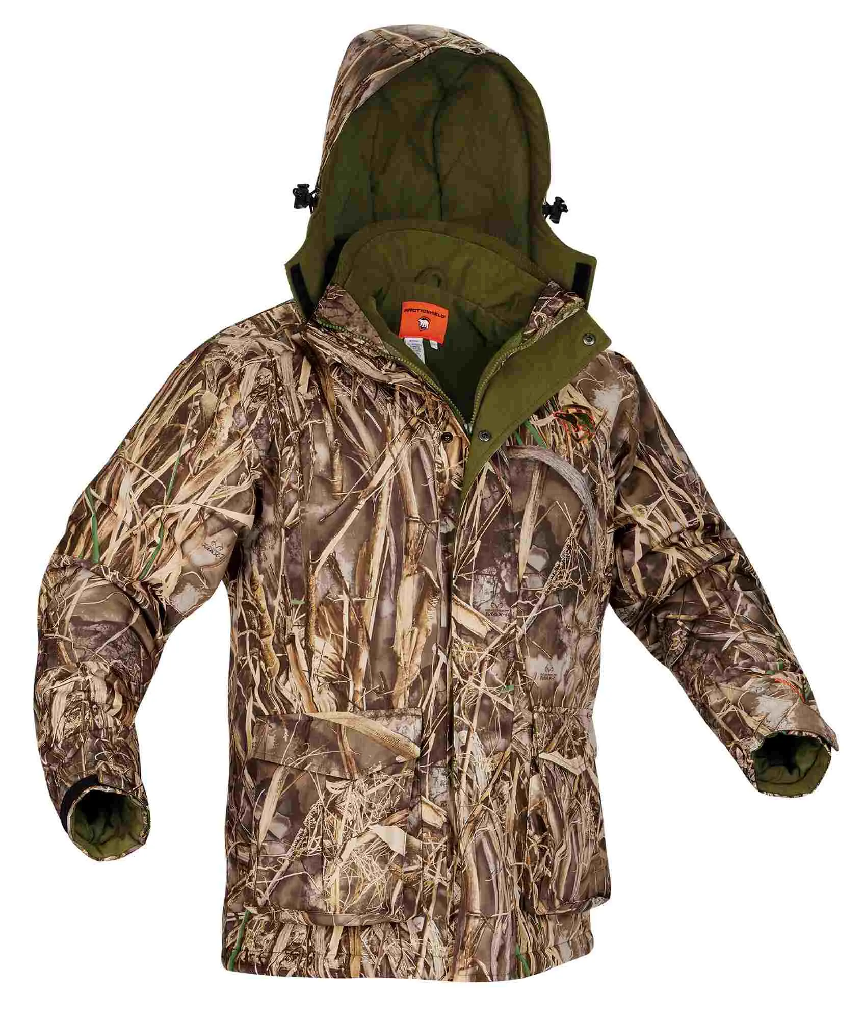ArcticShield Camo Hunting Outerwear Tundra 3-in-1  Parka Realtree Max-7 X-large