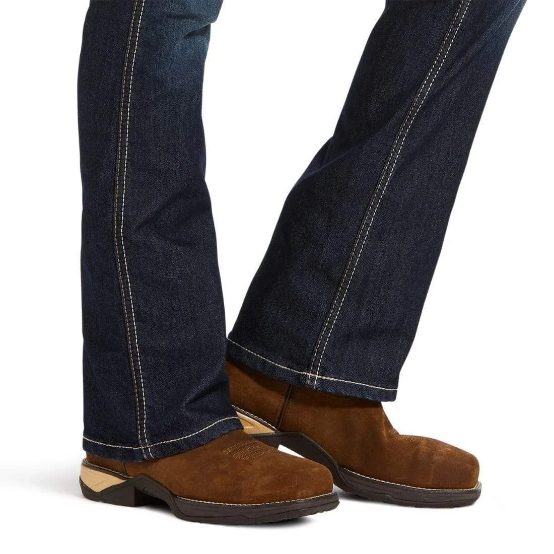 Ariat Womens Rebar Riveter Mid Rise Straight Jean