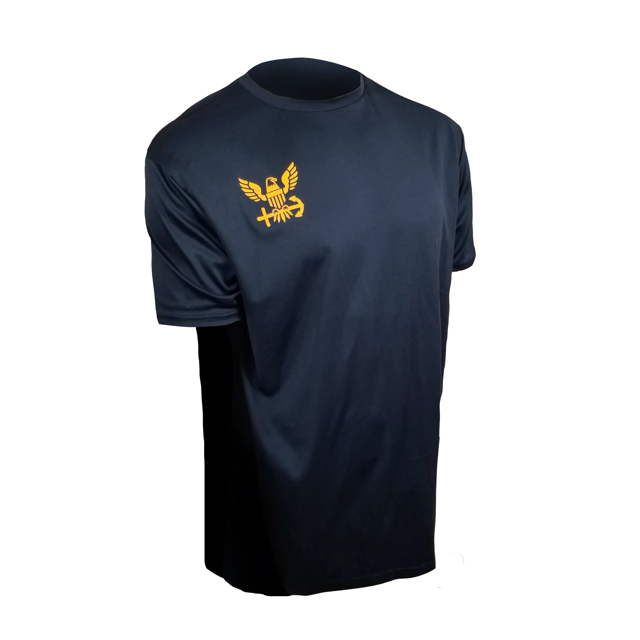 AS-IS NAVY PT Blue T-Shirt High Performance - Forged By The Sea