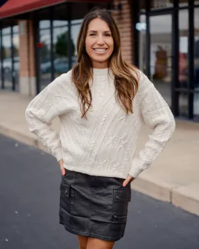 Audrie Cargo Mini Skirt