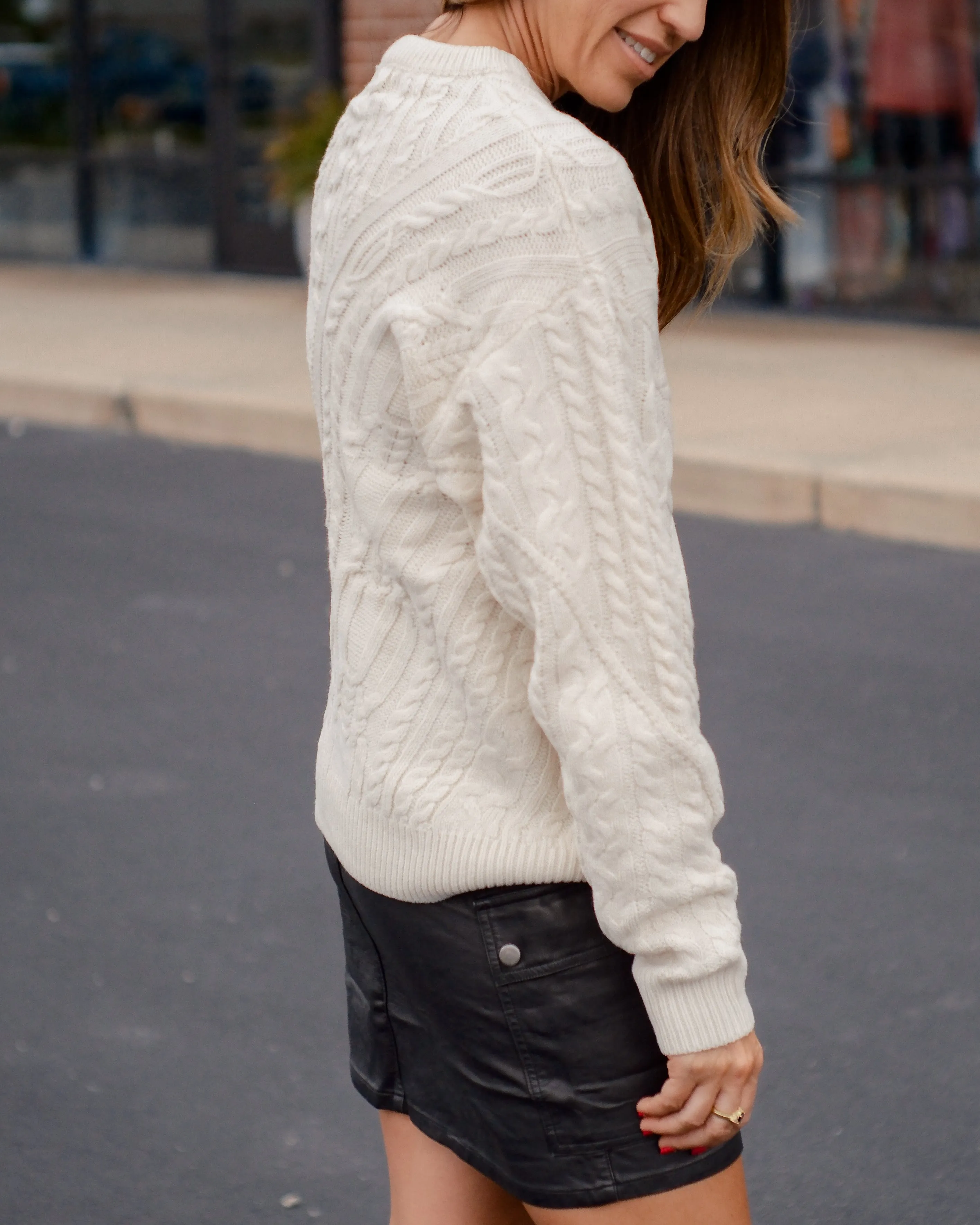 Audrie Cargo Mini Skirt