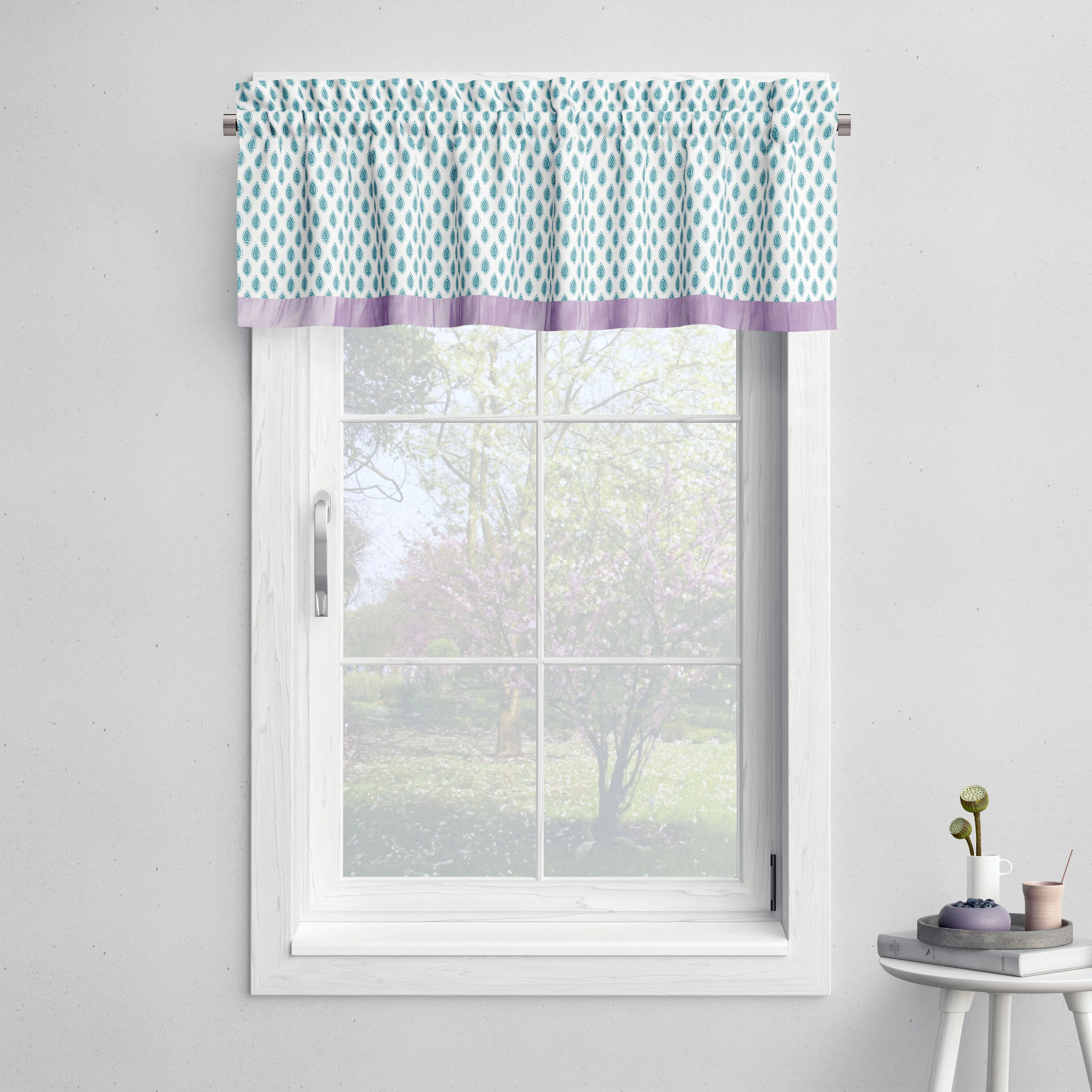Bacati - Paisley Isabella 10-Piece Crib Bedding Set with Crib Rail Guard - Lilac/Purple/Aqua Girls