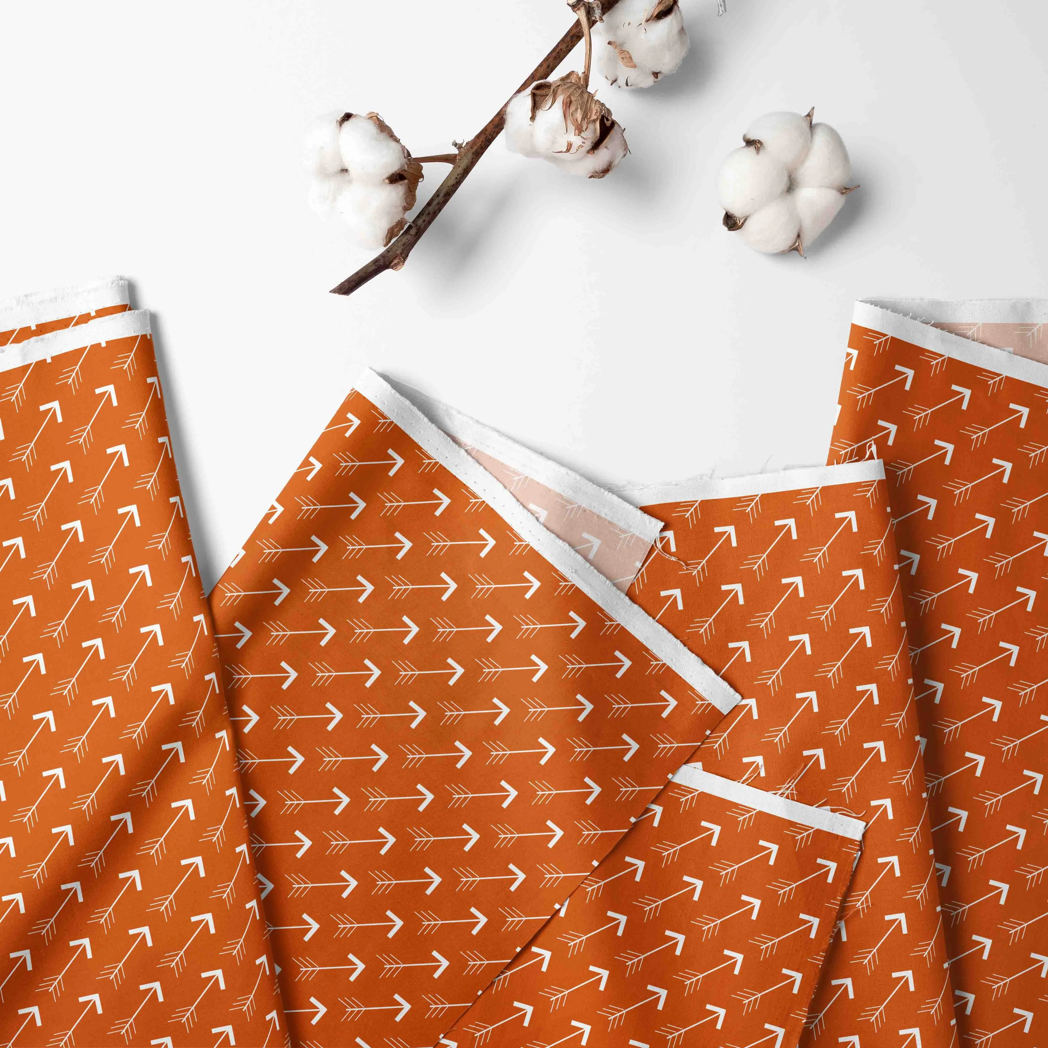 Bacati - Playful Fox 10-Piece Crib Bedding Set with Crib Rail Guard - Orange/Grey Unisex