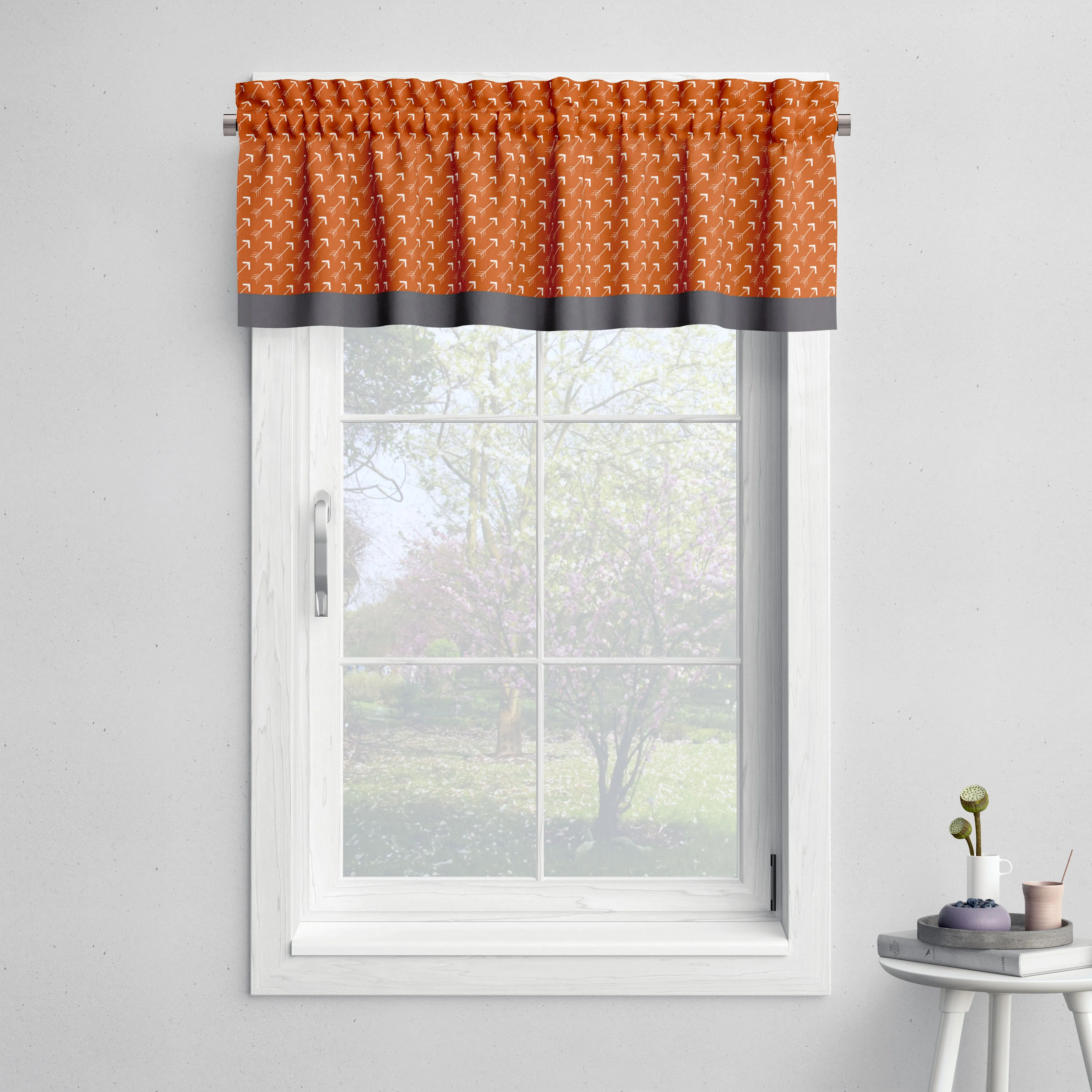 Bacati - Playful Fox 10-Piece Crib Bedding Set with Crib Rail Guard - Orange/Grey Unisex