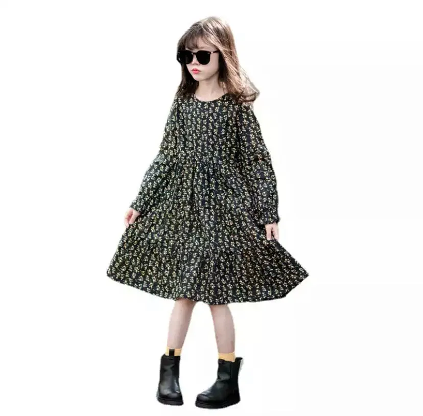 Black Floral Dress