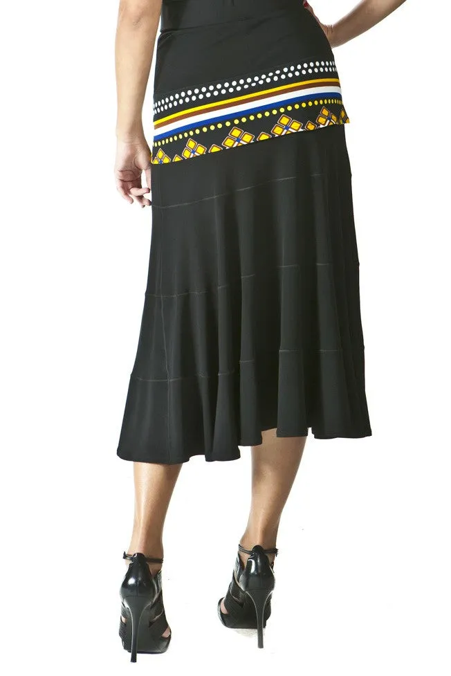Boot 5 Panel Tier Skirt