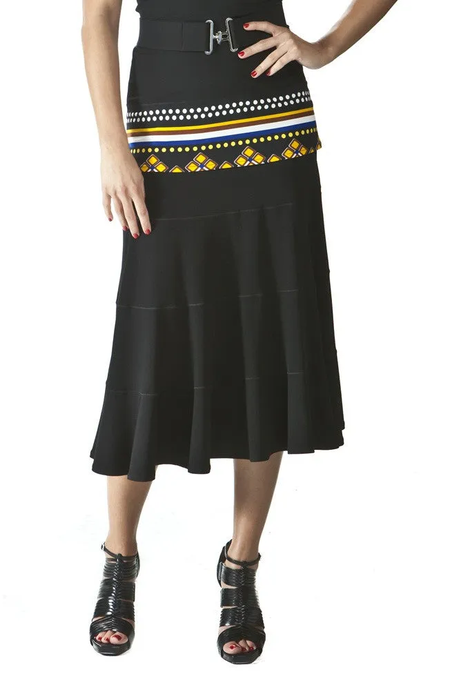 Boot 5 Panel Tier Skirt