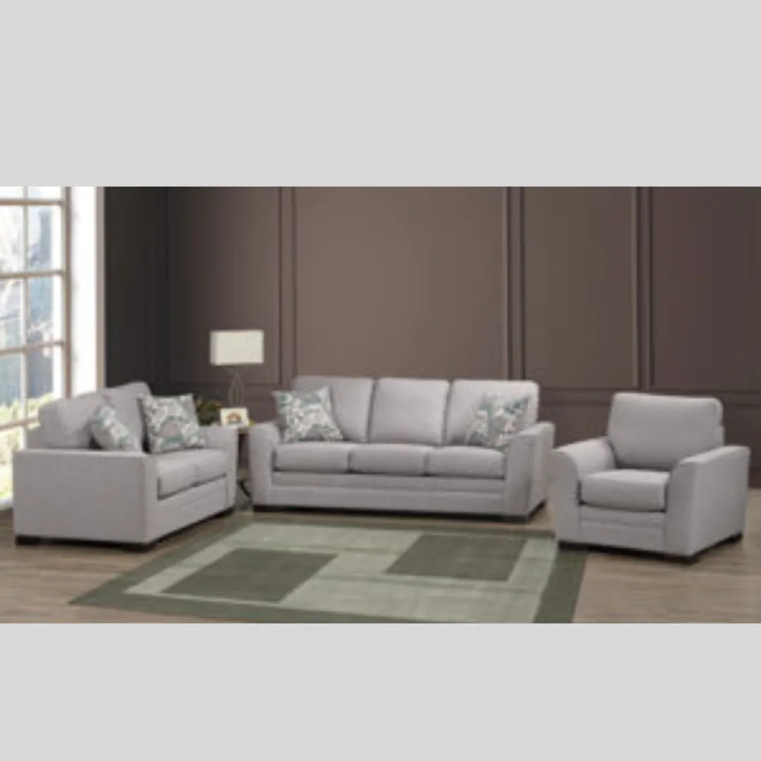 Canadian Made Living Room Set In Fabric-4416
