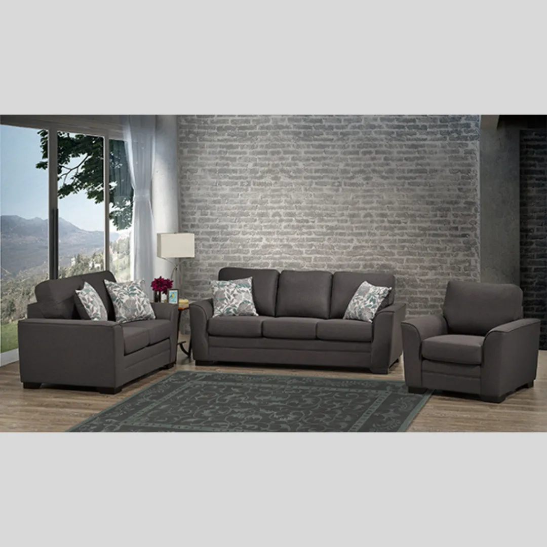 Canadian Made Living Room Set In Fabric-4416