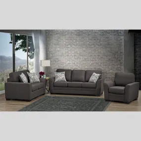 Canadian Made Living Room Set In Fabric-4416