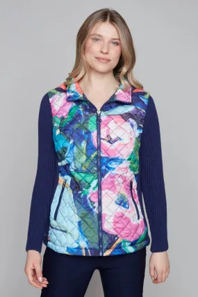 Claire Desjardins - Pink Peonies Vest