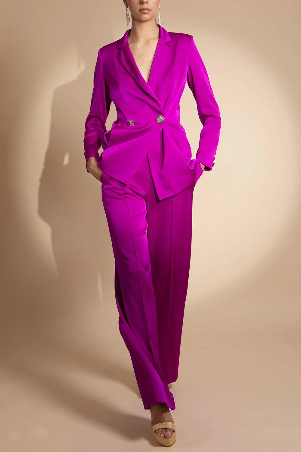 Classic Blazer - Magenta