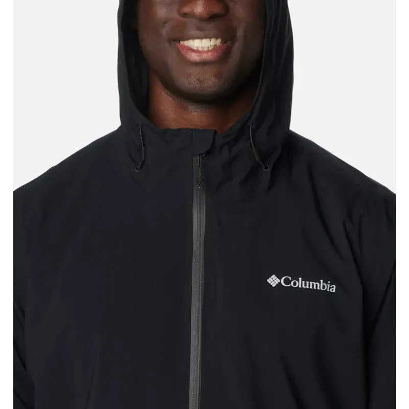 COLUMBIA Men's Altbound Waterproof Jacket Medium Black
