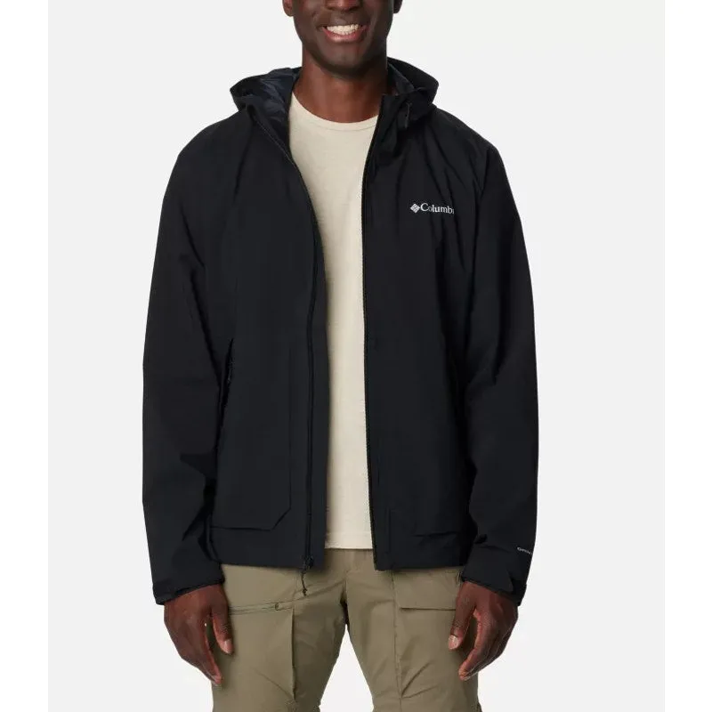 COLUMBIA Men's Altbound Waterproof Jacket Medium Black