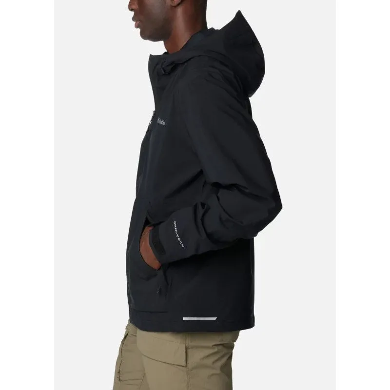 COLUMBIA Men's Altbound Waterproof Jacket Medium Black