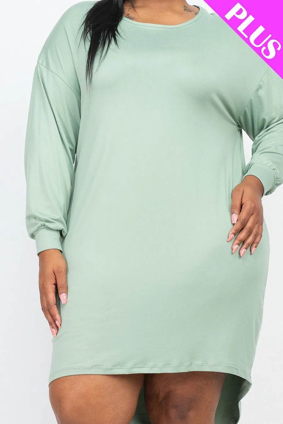 Cozy High Low Dress