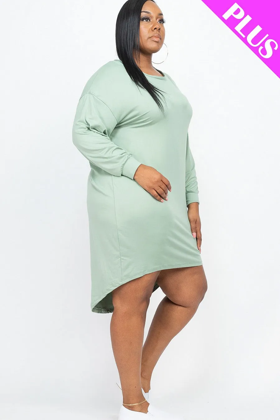 Cozy High Low Dress