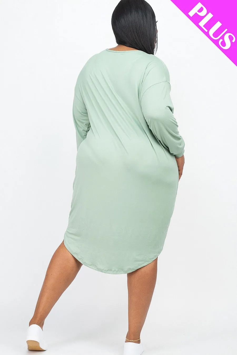 Cozy High Low Dress
