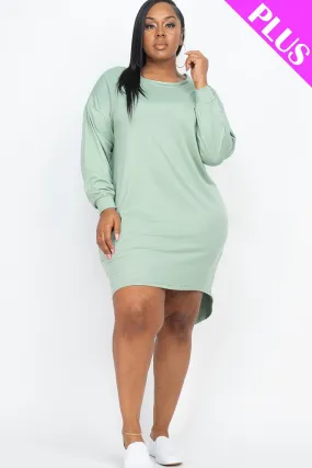Cozy High Low Dress