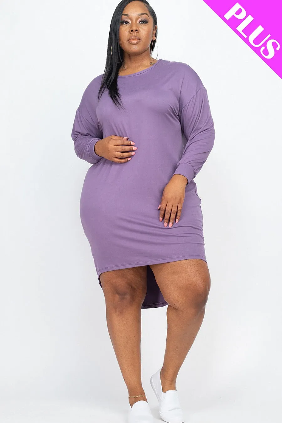 Cozy High Low Dress