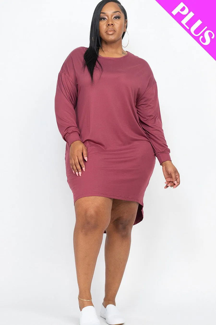 Cozy High Low Dress