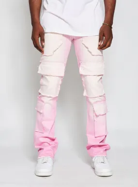 Golden Denim Jeans - The Patchwork - Boca Raton - Vintage Pink - GDSPQS123-21