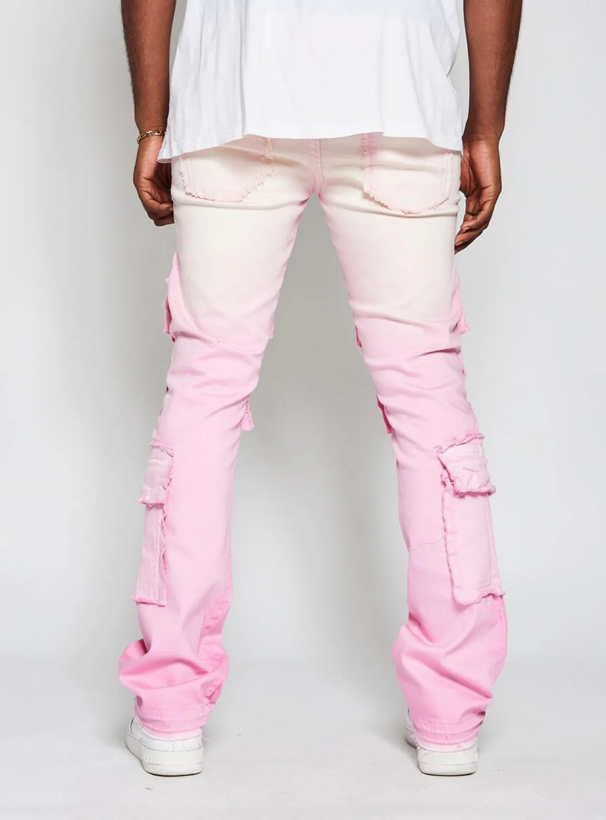Golden Denim Jeans - The Patchwork - Boca Raton - Vintage Pink - GDSPQS123-21