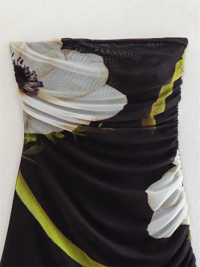 Halena Tube Frill Dress