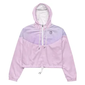 Humble Sportswear™ Women’s Selago Pink Cropped Windbreaker