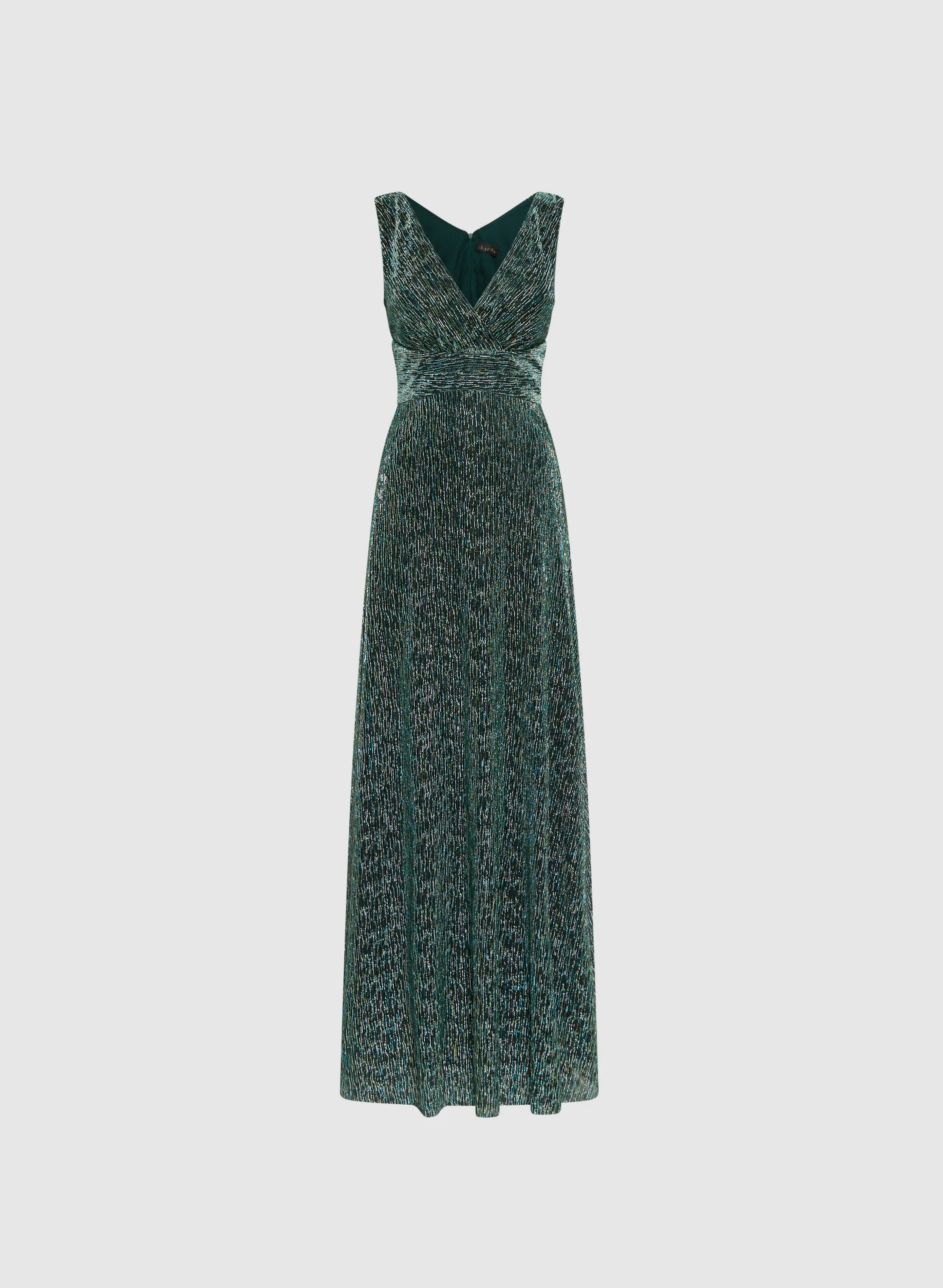 Iridescent Crossneck Dress