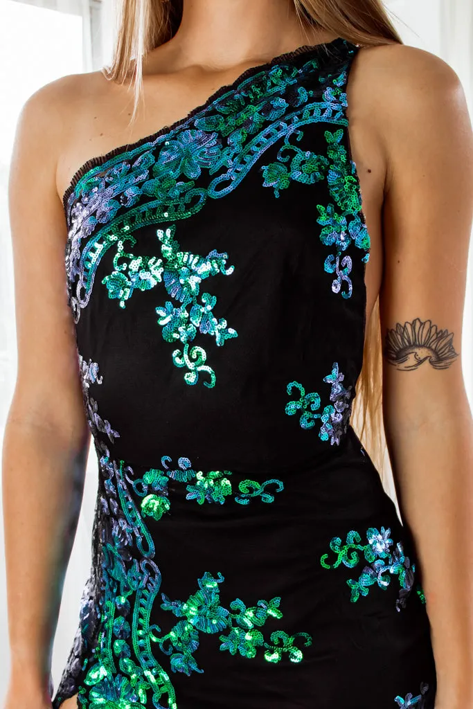 Isadora Gown - Iridescent Ivy