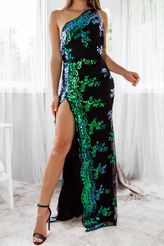 Isadora Gown - Iridescent Ivy