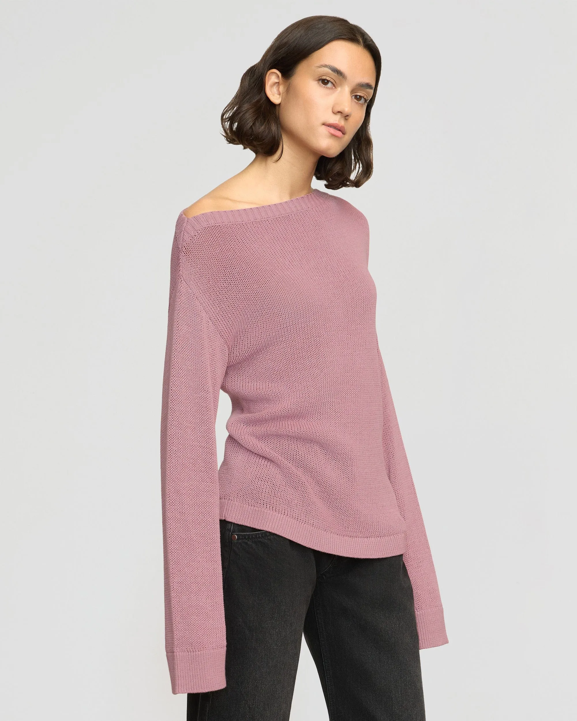 Issa Lightweight Off-Shoulder Sweater