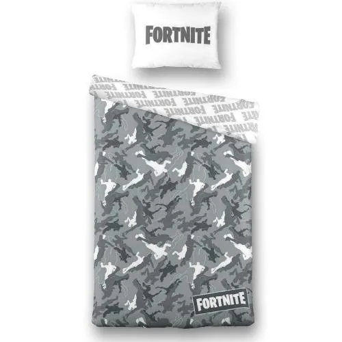 Licenced Fortnite Cotton Reversible Duvet Cover & Pillowcase