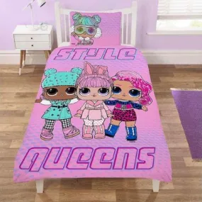 LOL SURPRISE Single Bed Quilt Cover Set - Style Queens