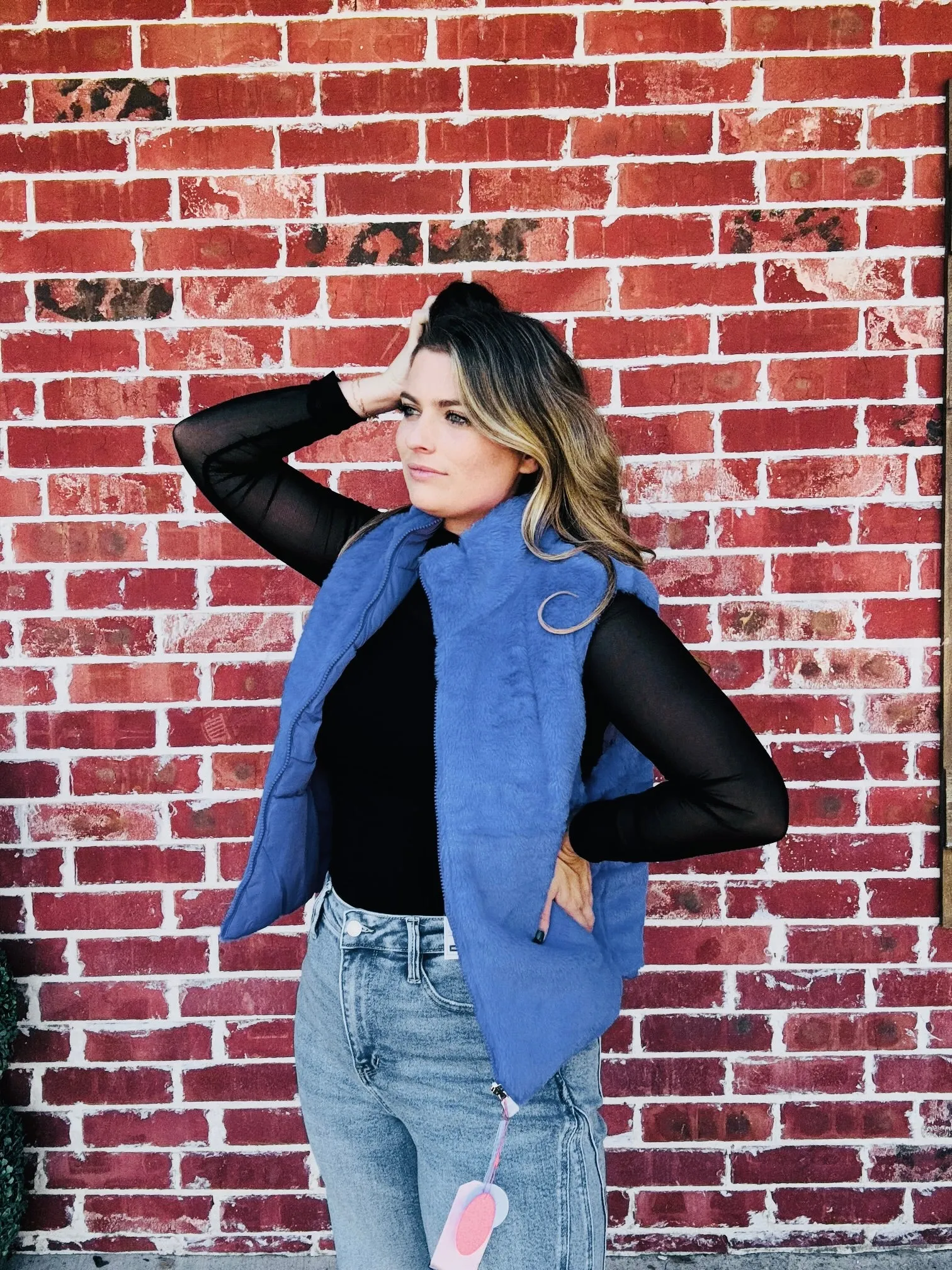 Luxe Layers Reversible Vest - Purple