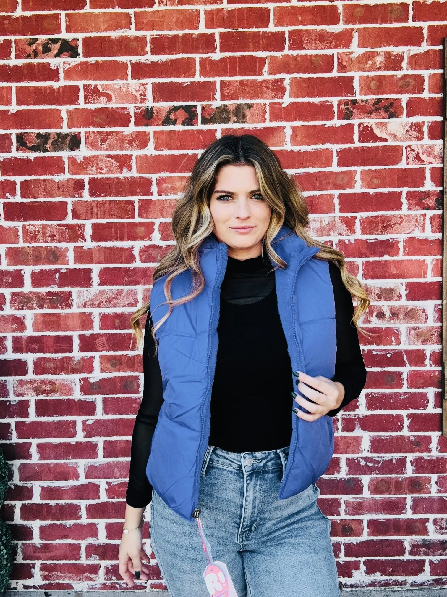 Luxe Layers Reversible Vest - Purple