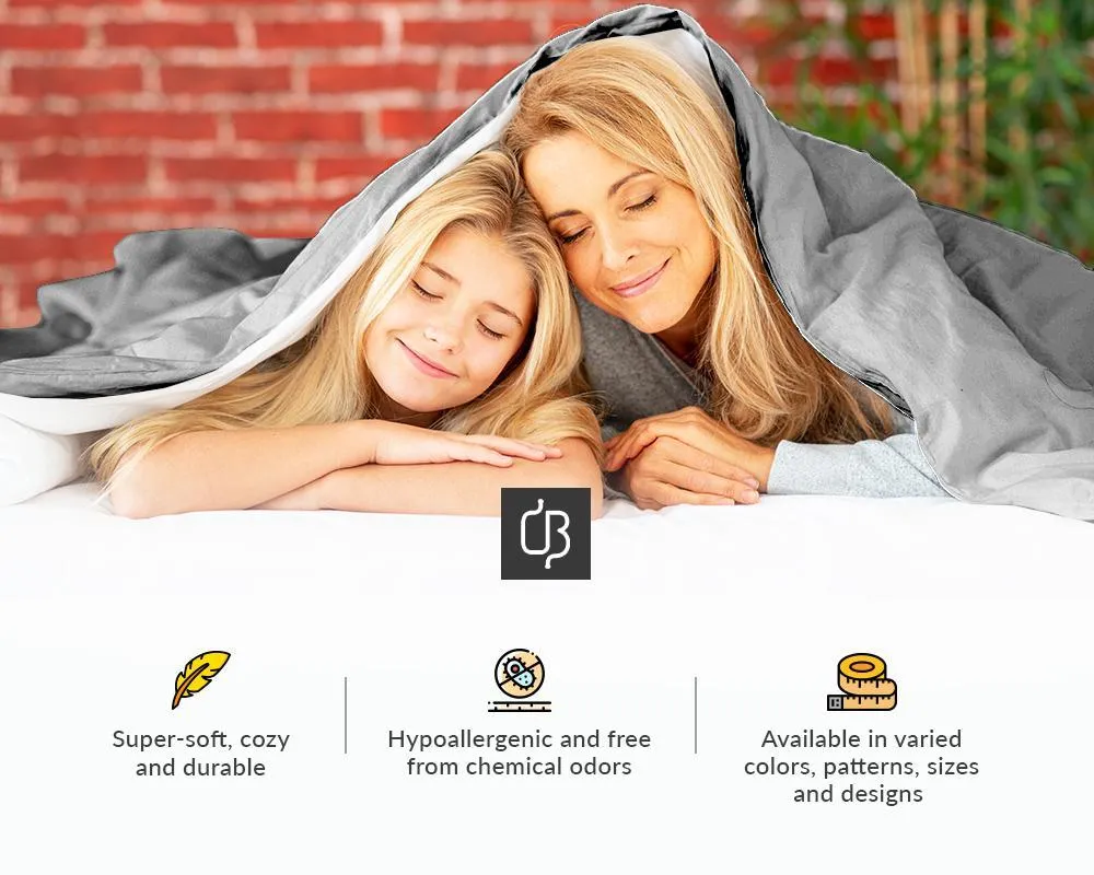 Luxury Golden Reversible Duvet Cover Set