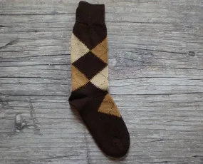 LW Argyle Dress Socks