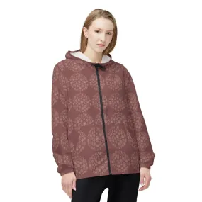 Mauve Blossom Floral Fantasy Unisex Windbreaker