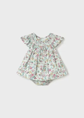 Mayoral Floral Dress with Bloomers