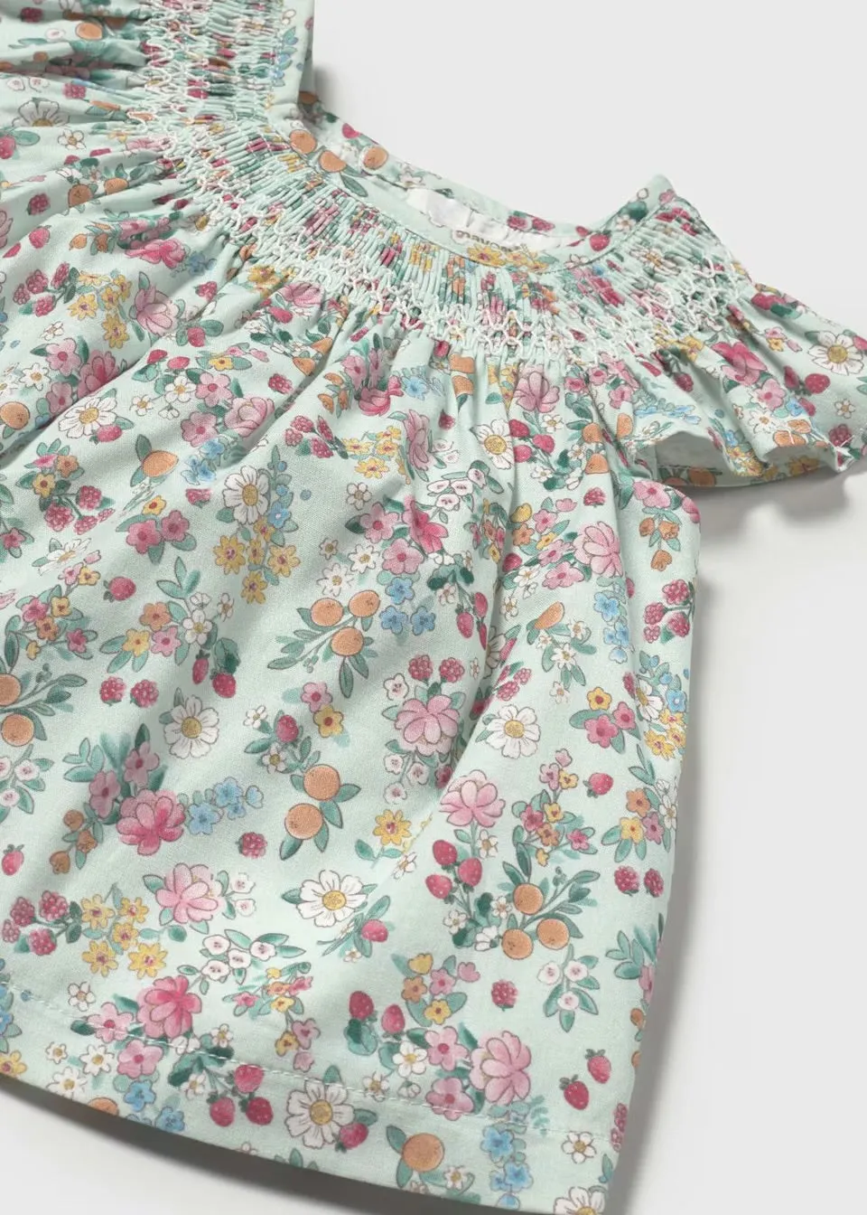 Mayoral Floral Dress with Bloomers