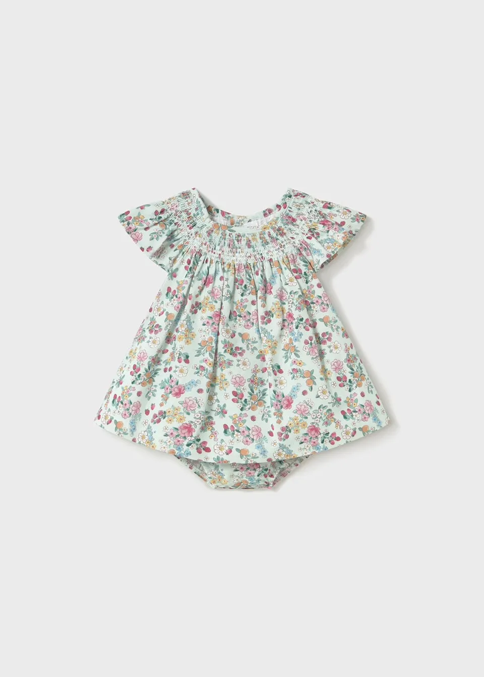 Mayoral Floral Dress with Bloomers