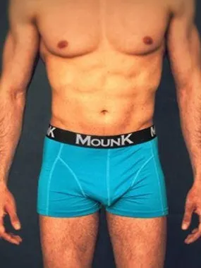 MOUNK Bamboo Boxer Shorts Sky Blue